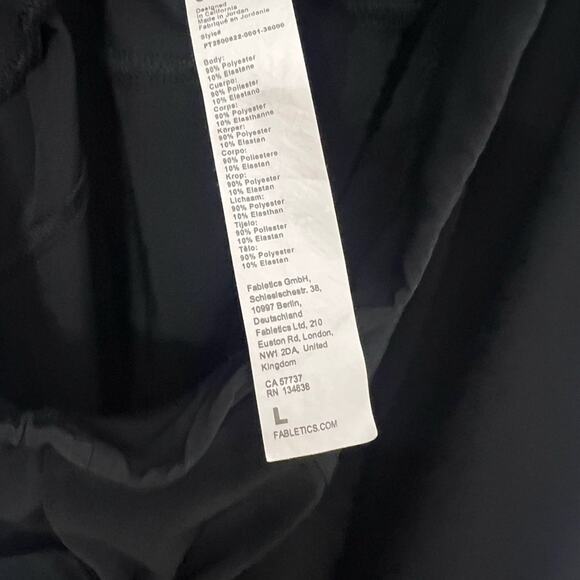 Fabletics Downtown Tapered Black Ankle Pants - Picture 6 of 6